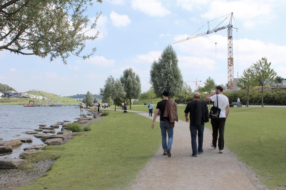 dortmund phoenix lake a piedi