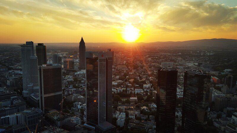 Frankfurt desde la Maintower